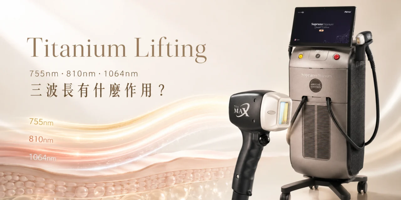 Titanium Lifting 的 755nm、810nm、1064nm 是什麼？三波長有什麼作用？