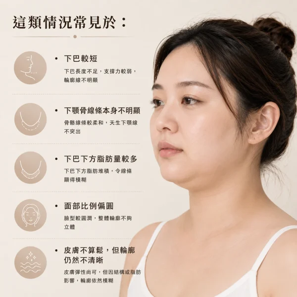 脂肪、骨架或比例型：未必單靠能量療程處理