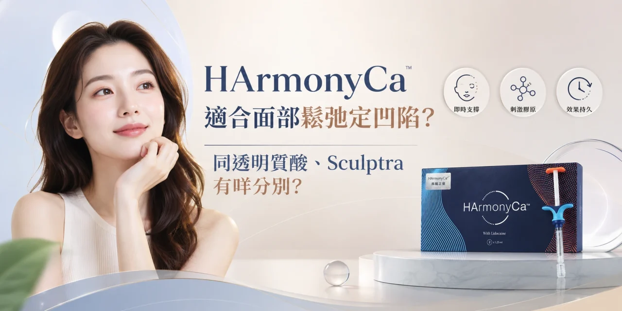 HArmonyCa 適合面部鬆弛定凹陷？同透明質酸、Sculptra 有咩分別？