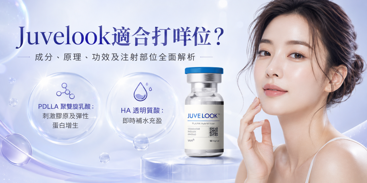 Juvelook適合打咩位？成分、原理、功效及注射部位全面解析