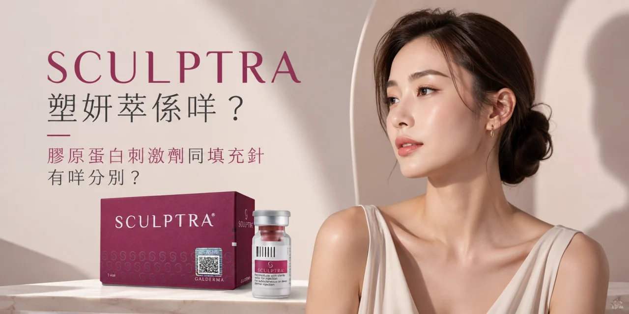 Sculptra 塑妍萃係咩？膠原蛋白刺激劑同填充針有咩分別？