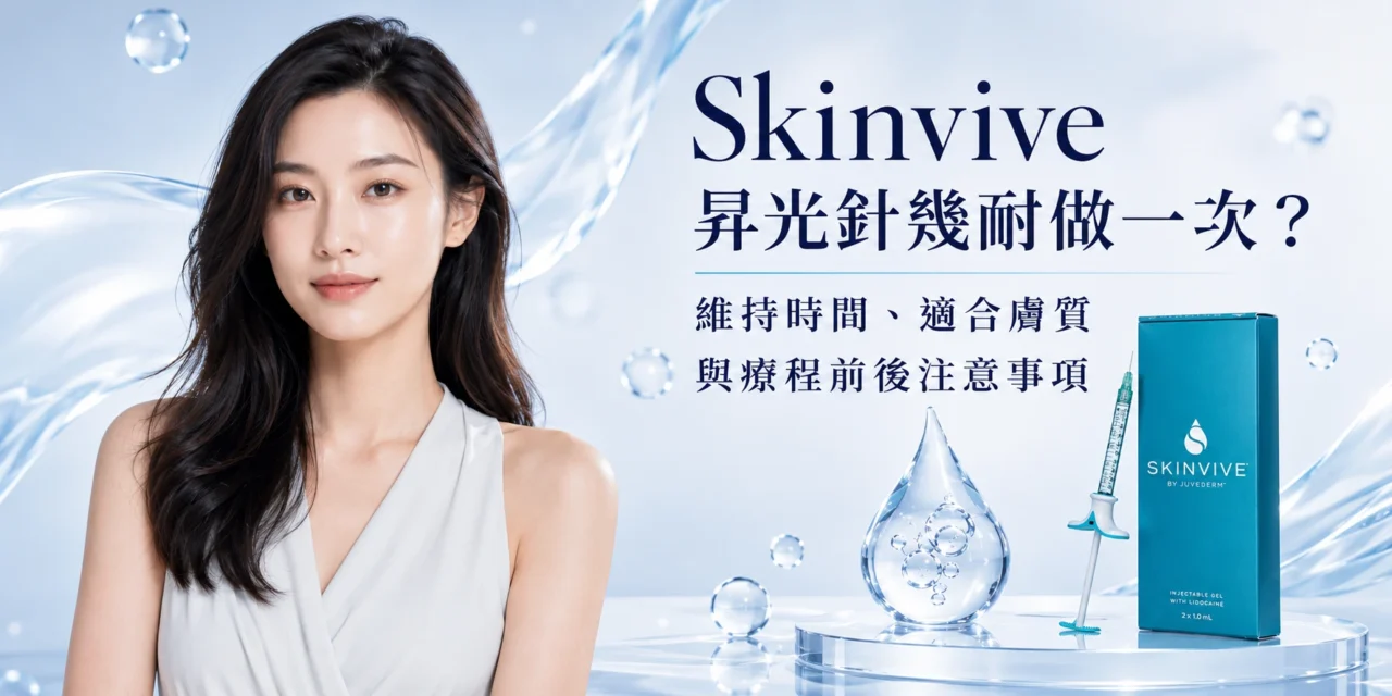 Skinvive 昇光針幾耐做一次？維持時間、適合膚質與療程前後注意事項