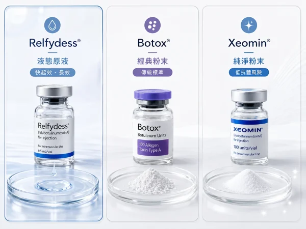 主流肉毒品牌的核心科技與質地分子差異
