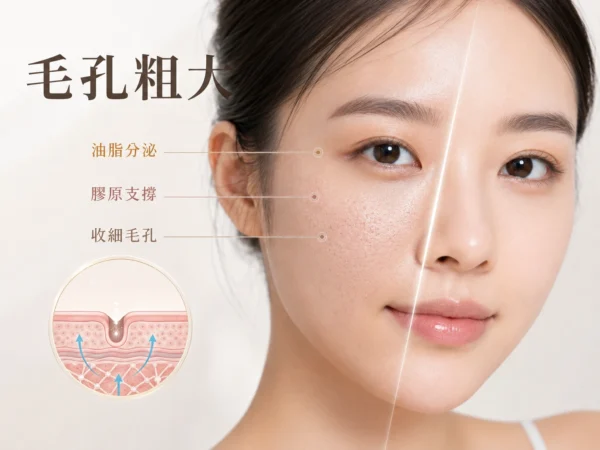 毛孔粗大