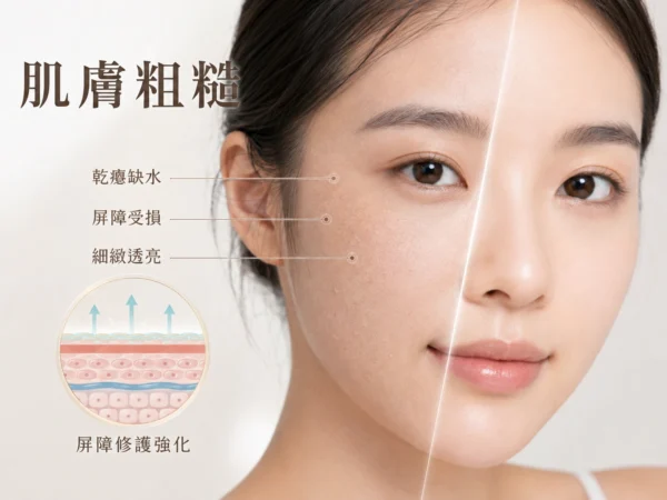 肌膚粗糙