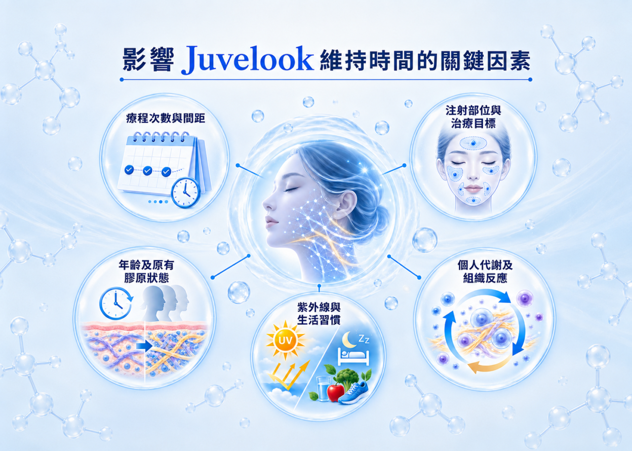 5大因素影響Juvelook時效