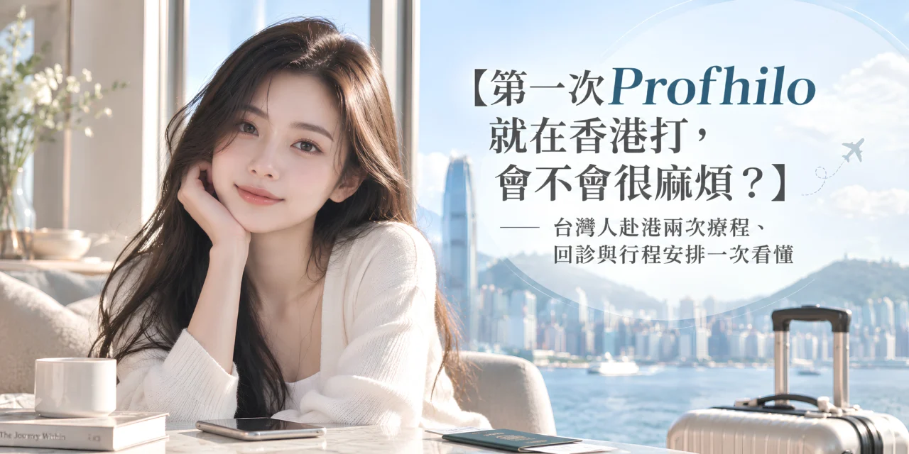 【第一次Profhilo就在香港打，會不會很麻煩？】台灣人赴港兩次療程、回診與行程安排一次看懂