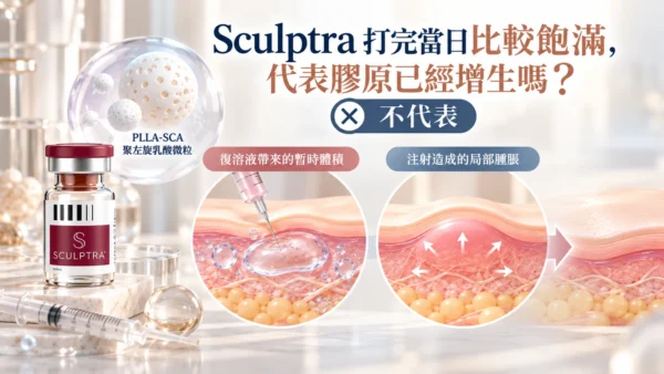 Sculptra_注射後的暫時飽滿解析
