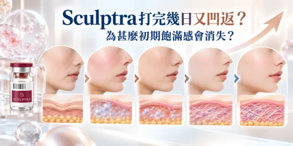 Sculptra注射後的膠原變化時間線