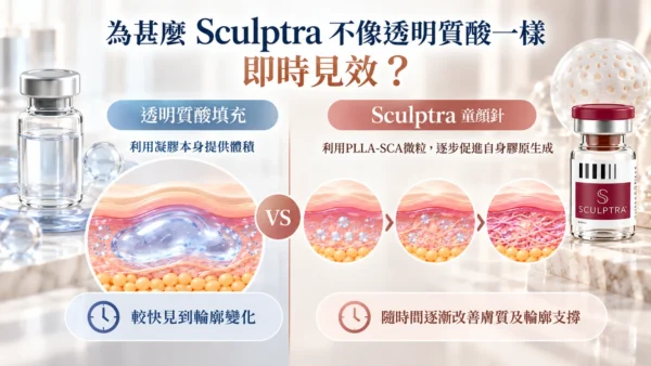 透明質酸與童顏針比較_infographics